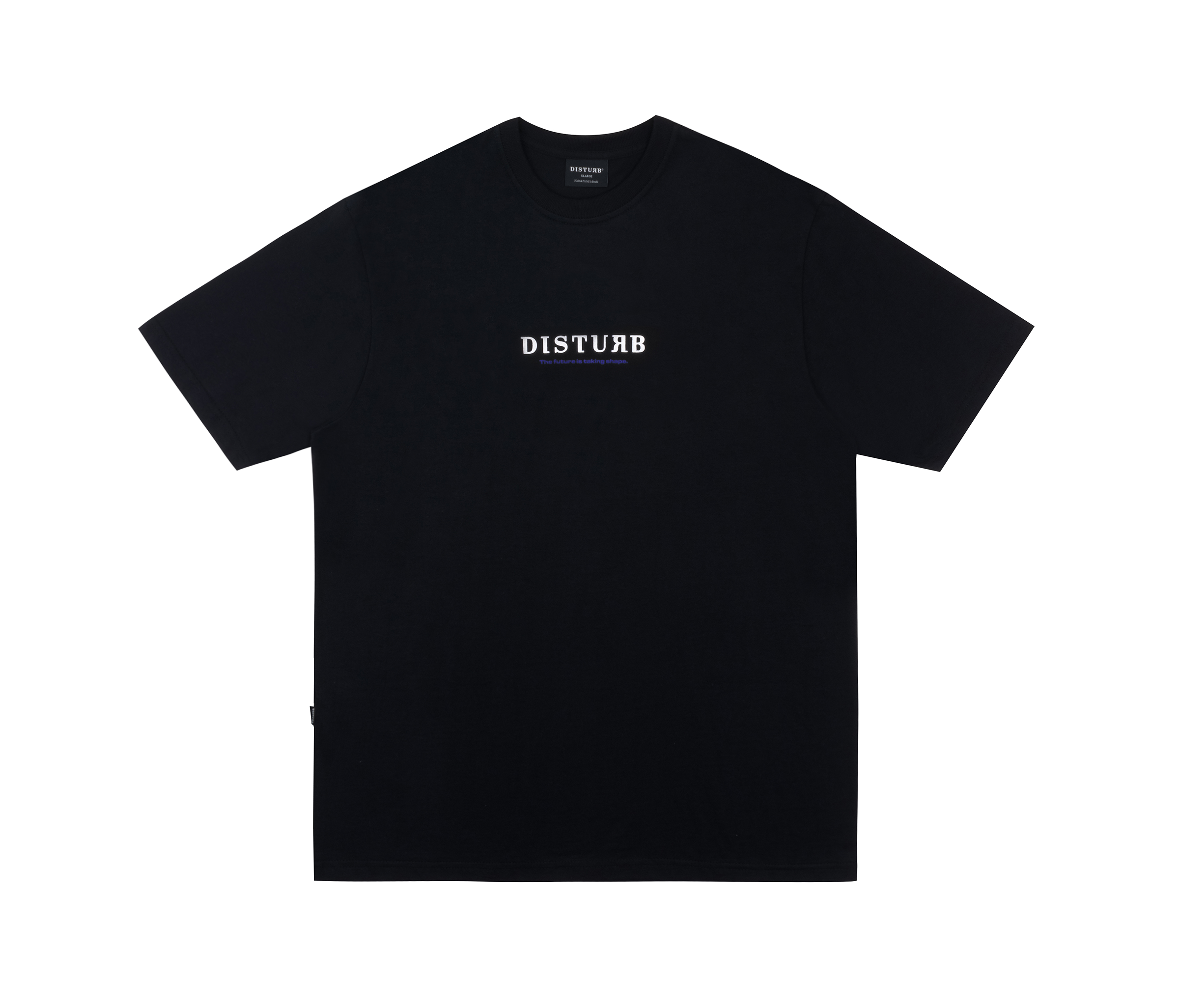DISTURB - Camiseta Future Logo In Black
